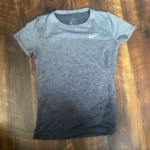 Grey Nike shirt